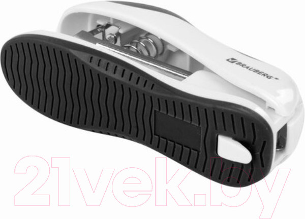 Изображение товара Степлер Brauberg Jet / 228581 (белый/черный)