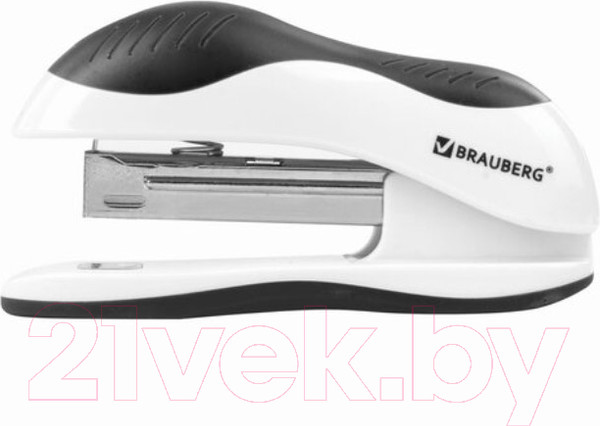 Изображение товара Степлер Brauberg Jet / 228581 (белый/черный)