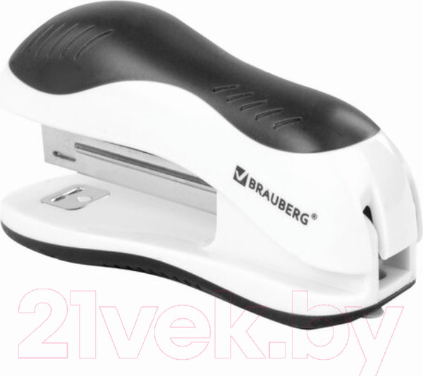 Изображение товара Степлер Brauberg Jet / 228581 (белый/черный)