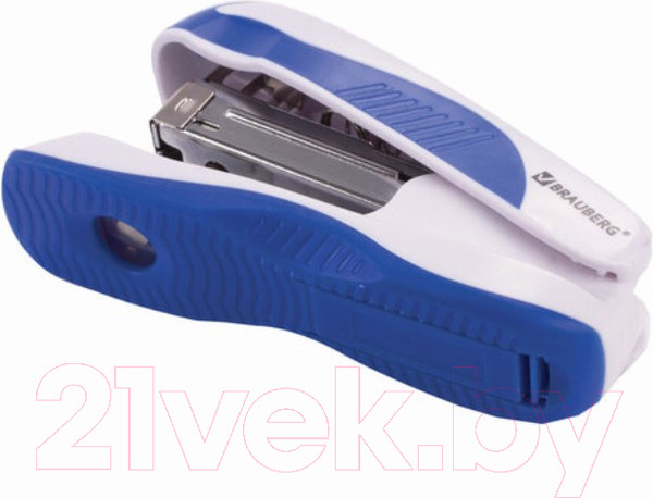 Изображение товара Степлер Brauberg Jet Pro / 228584 (белый/синий)