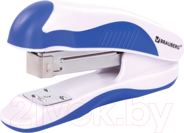 Изображение товара Степлер Brauberg Jet Pro / 228584 (белый/синий)