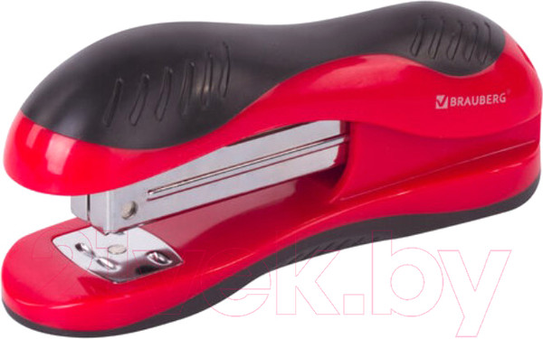Изображение товара Степлер Brauberg Jet / 229688 (красный/черный)
