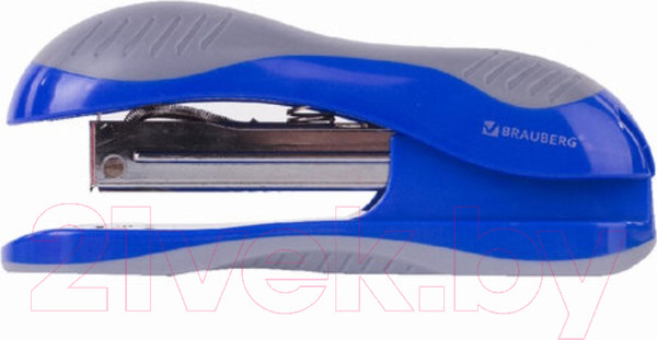 Изображение товара Степлер Brauberg Jet / 229689 (синий/серый)