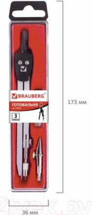 Изображение товара Готовальня Brauberg Architect / 210331