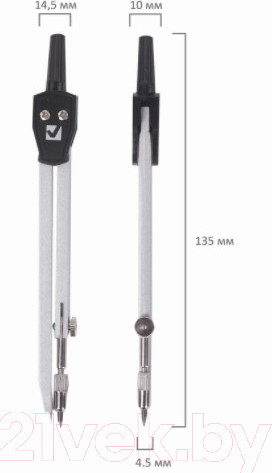 Изображение товара Готовальня Brauberg Architect / 210331