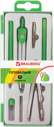 Изображение товара Готовальня Brauberg Klasse / 210344