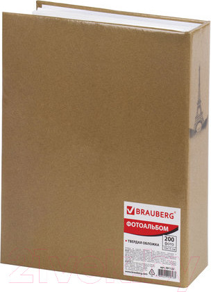 Изображение товара Фотоальбом Brauberg Париж / 391122 (бежевый)