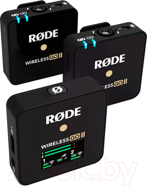Изображение товара Радиосистема микрофонная Rode Wireless Go II