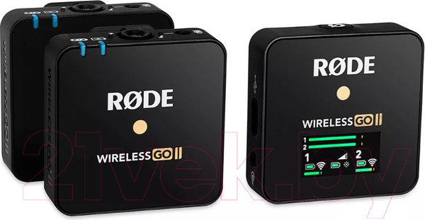 Изображение товара Радиосистема микрофонная Rode Wireless Go II