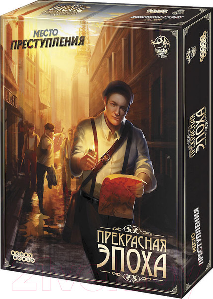 Изображение товара Настольная игра Мир Хобби Место преступления: Прекрасная эпоха / 915366