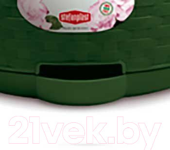 Изображение товара Вазон Stefanplast 75613 (зеленый)