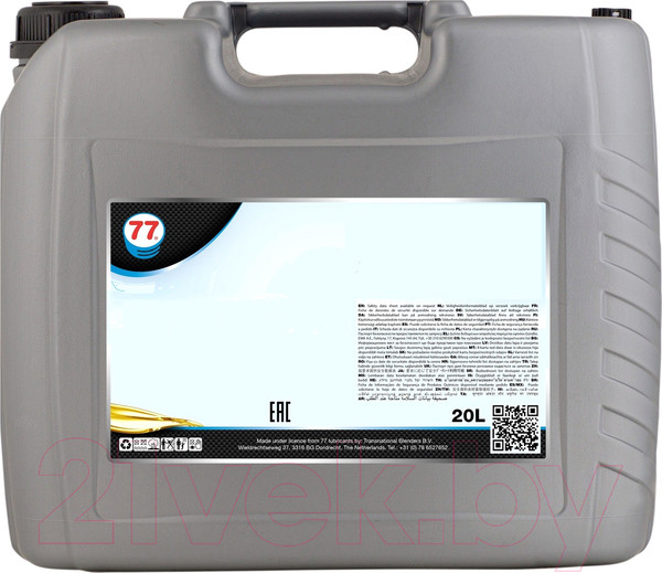 Изображение товара Индустриальное масло 77 Lubricants CLP 220 / 4374637700 (20л)