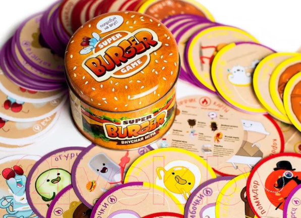 Изображение товара Настольная игра WellDone СуперБургер / FB003