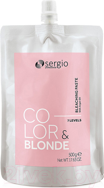 Изображение товара Крем для осветления волос Sergio Professional Color&Blonde (500г)