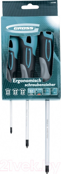 Изображение товара Набор отверток Gross 12166