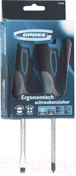 Изображение товара Набор отверток Gross 12168