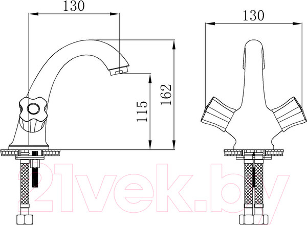 Изображение товара Смеситель РМС SL116-161