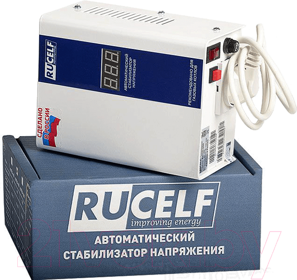 Изображение товара Стабилизатор напряжения Rucelf Котел-400