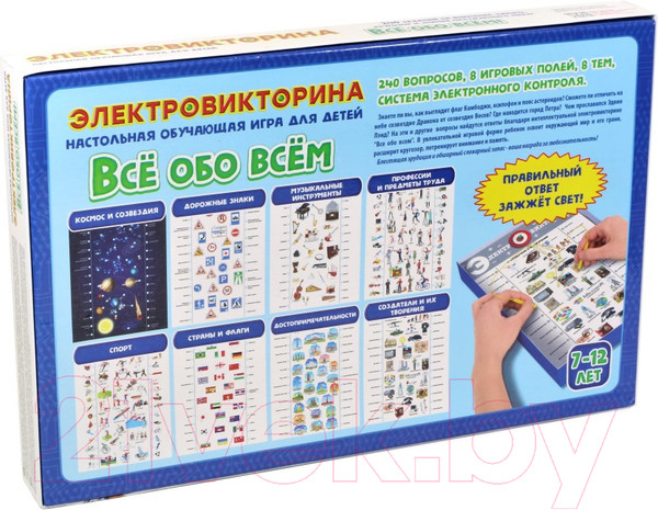 Изображение товара Настольная игра Десятое королевство Все обо всем / 03642