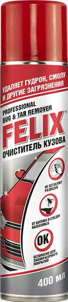 Изображение товара Очиститель кузова FELIX Аэрозоль 411040010 (400мл)