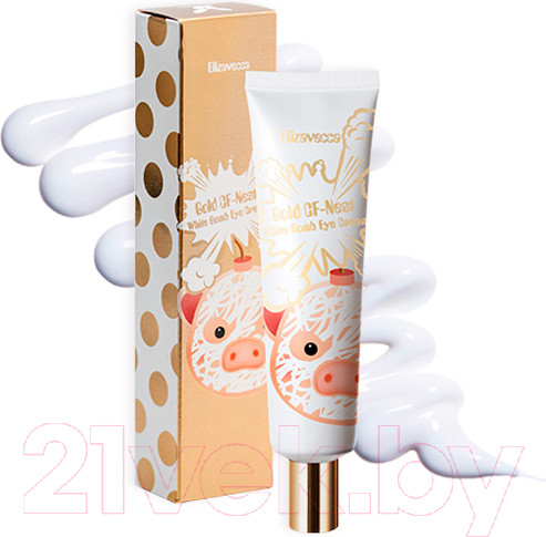Изображение товара Крем для век Elizavecca Gold CF Nest White Bomb Eye Cream с экстрактом ласточкин. гнезда (30мл)