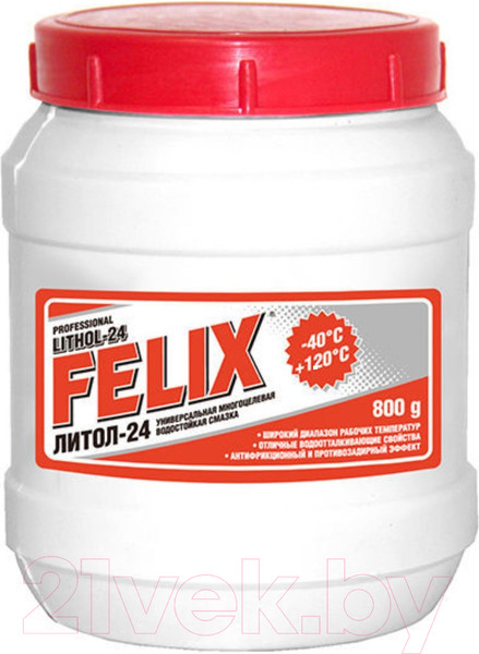 Изображение товара Смазка техническая FELIX Литол-24 / 411040094 (800г)