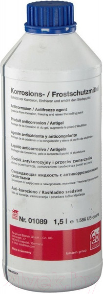 Изображение товара Антифриз Febi Bilstein G11 концентрат / 01089 (1.5л, синий)