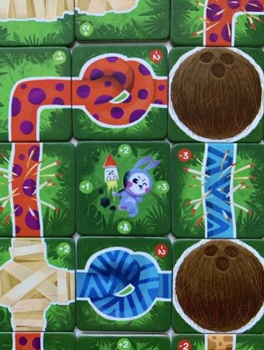 Изображение товара Дополнение к настольной игре WellDone Четыре Хвоста. Дополнение 1. Улетные кокосы и шляпы / FB002