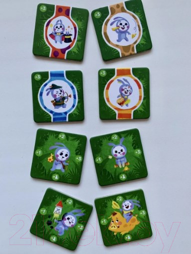 Изображение товара Дополнение к настольной игре WellDone Четыре Хвоста. Дополнение 1. Улетные кокосы и шляпы / FB002