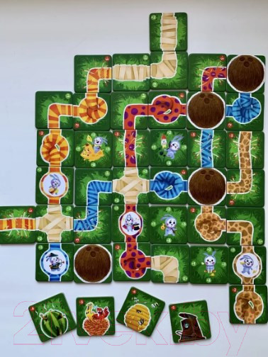 Изображение товара Дополнение к настольной игре WellDone Четыре Хвоста. Дополнение 1. Улетные кокосы и шляпы / FB002