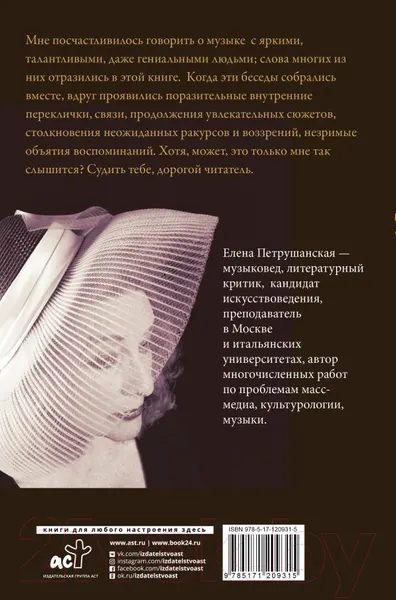 Изображение товара Книга АСТ Подслушать у музыки (Антонова И., Бродский И., Любимов Ю. и др.)