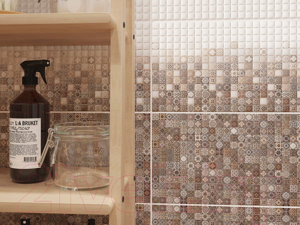 Изображение товара Плитка Cersanit Hammam HA4R112D (420x420, коричневый)
