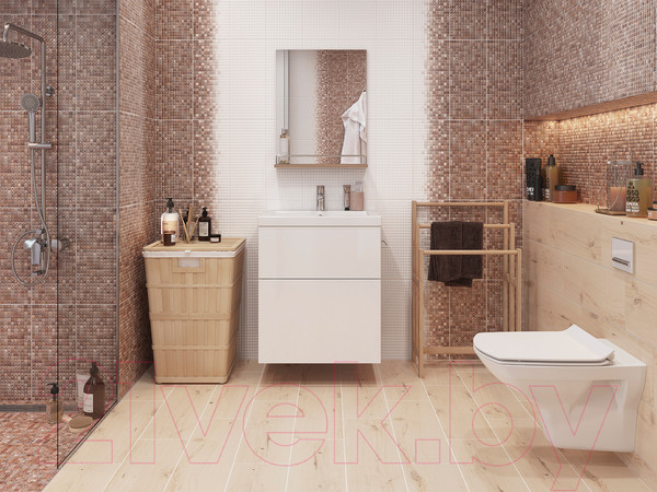 Изображение товара Плитка Cersanit Hammam HA4R112D (420x420, коричневый)