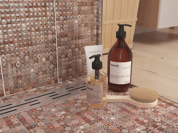 Изображение товара Плитка Cersanit Hammam HA4R112D (420x420, коричневый)