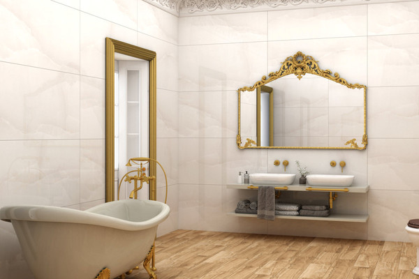 Изображение товара Плитка Netto Gres Onyx White Polished New (600x1200)