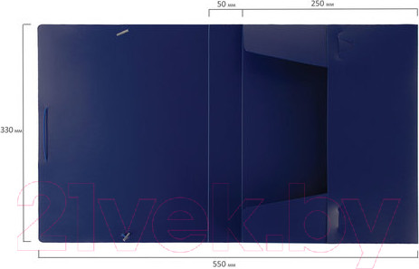 Изображение товара Папка для бумаг Brauberg 224162 (синий)