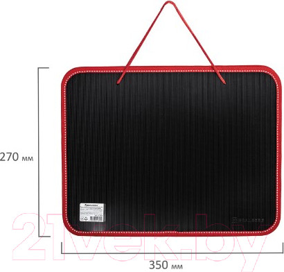 Изображение товара Папка для бумаг Brauberg Contract / 225164 (черно-красный)