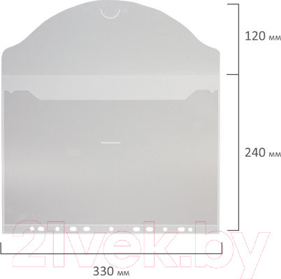 Изображение товара Папка для бумаг Brauberg 227312