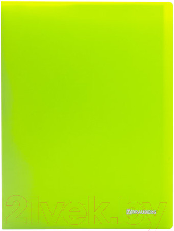 Изображение товара Папка для бумаг Brauberg Neon / 227448 (зеленый)