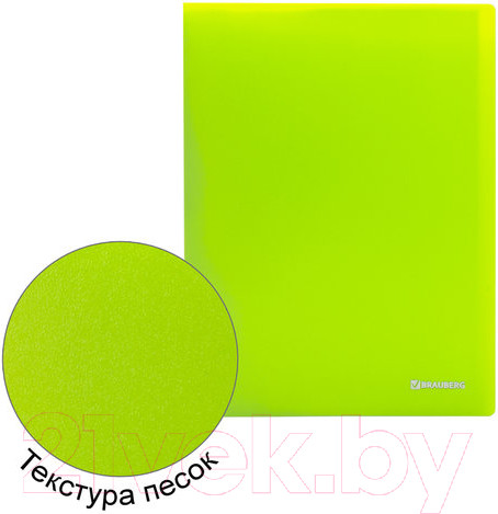 Изображение товара Папка для бумаг Brauberg Neon / 227452 (зеленый)