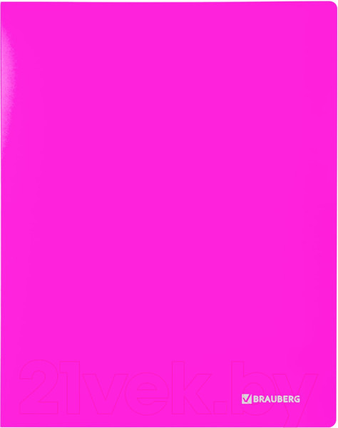 Изображение товара Папка для бумаг Brauberg Neon / 227454 (розовый)