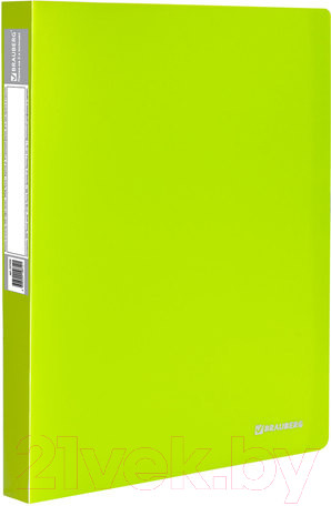 Изображение товара Папка для бумаг Brauberg Neon / 227456 (зеленый)