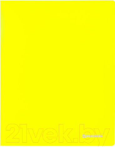 Изображение товара Папка для бумаг Brauberg Neon / 227457 (желтый)