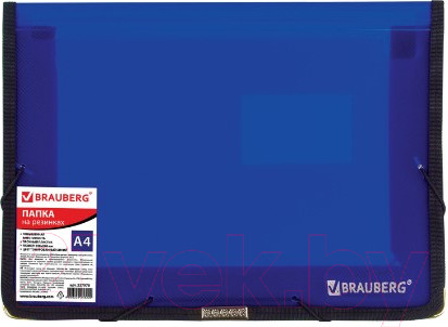 Изображение товара Папка для бумаг Brauberg 227978 (синий)