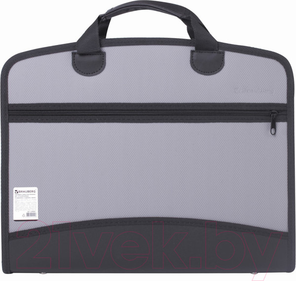 Изображение товара Папка-портфель Brauberg 228685 (серый)