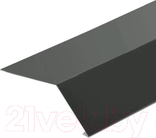 Изображение товара Планка карнизная Технониколь 100x50x10x2000 RAL 7024