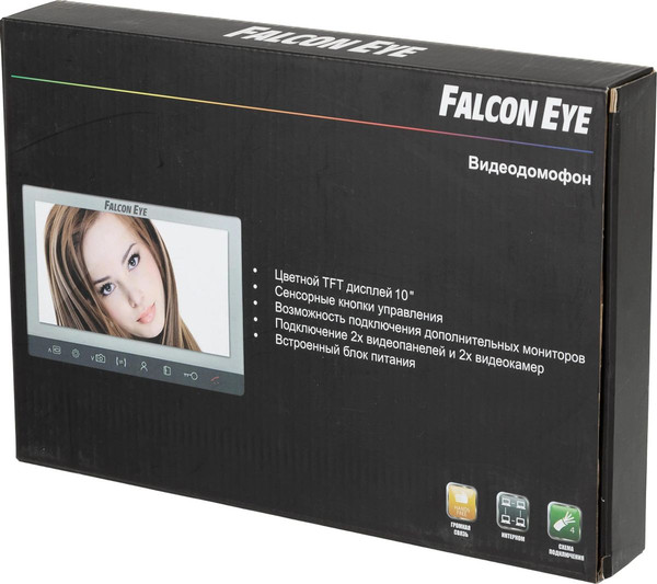 Изображение товара Видеодомофон Falcon Eye Milano Plus HD (белый)
