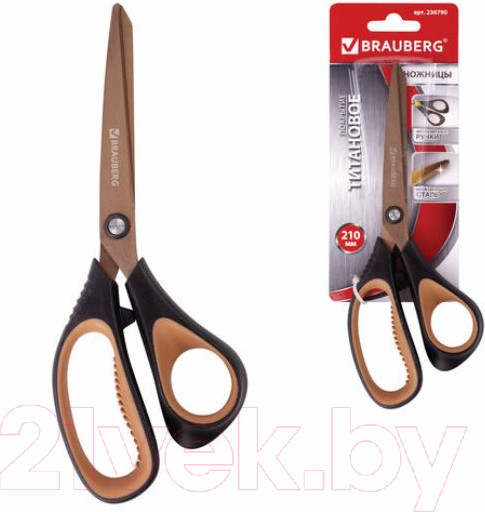 Изображение товара Ножницы канцелярские Brauberg Heavy Duty / 236790