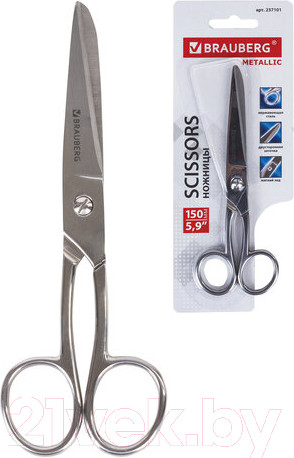 Изображение товара Ножницы канцелярские Brauberg Professional / 237101