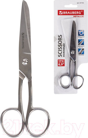 Изображение товара Ножницы канцелярские Brauberg Professional / 237102